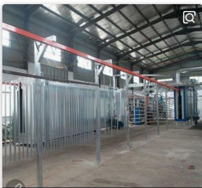 新钢护栏喷塑流水线